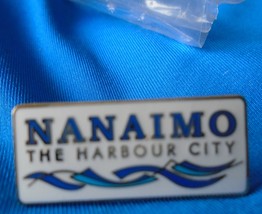 Collectible NEW Souvenir Pin NANAIMO BC HARBOUR CITY Lapel hat pin gold ... - $74.05 MXN