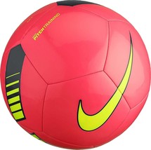 NIKE Pitch Training Soccer Ball, SC3101 639 Size 5 Hyper Pink/Black/Volt - £31.43 GBP