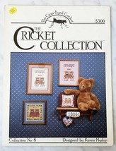 Vintage The Cricket Collection I Love You Teddy Bears Cross Stitch/Needl... - $6.60