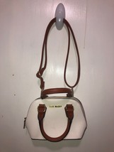 Steve Madden Small Faux Leather Crossbody Bag w/ Handles Zips Closed - £10.11 GBP