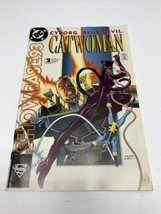 Vintage DC Comics Catwoman Cyborg Blue Devil Showcase 93 Comic Book - $11.88