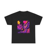 Vibrant Art Tee, Bohemian Graphic T-Shirt, Unisex Cotton Tee, Fashionabl... - $36.43 CAD+