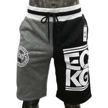 Nwt Ecko Unltd. Msrp $48.99 Men&#39;s Gray Black Adjustable Pull On Shorts Size S - £16.53 GBP