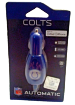 Indianapolis Colts NFL iPod or iPhone car charger (ipod / iphone 4) New - £4.57 GBP