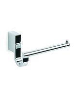 Bilbao Polished chrome toilet paper holder without lid Chrome toilet rol... - $101.21 CAD