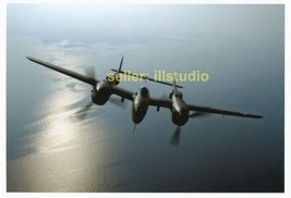 P 38 Lightning In Flight 12 O&#39;clock High Rare 4x6 Photo In Mint Condition #5 - £9.23 GBP