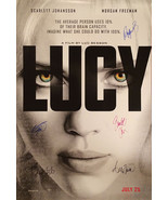 LUCY Signed Movie Poster  - $220.00