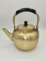 Vintage Gold-toned Aluminum Tea Kettle - $37.86