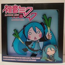 Hatsune Miku 3D Desk Lamp Wall Light Official Anime Collectible Lighting Decor - £28.25 GBP