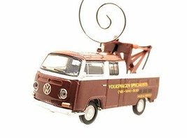 1968 for Volkswagen VW Type 2 Tow Truck Christmas Ornament 1:64 Brown - $21.24