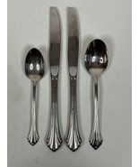 Oneida Bancroft Stainless Mixed Lot 4 Pcs Teaspoon Tablespoon 2 Dinner K... - $32.71