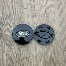 4 Piece 62mm Land Rover Wheel Center Cap Black emblem Hub caps - $17.99