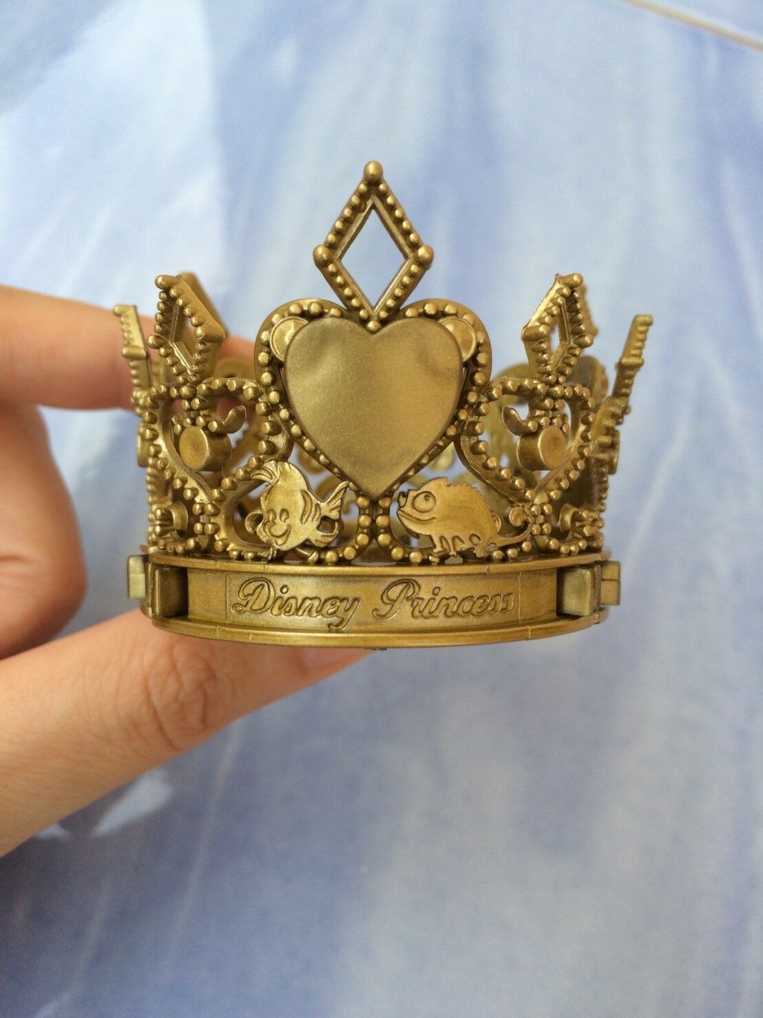 Disney Princess Crown Hair Comb Tiaras. GOLD THEME. Pretty and rare NEW - $14.00