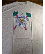Chicago Police Indian Hammer Gray Short Sleeve Tshirt 3XL - $62.36