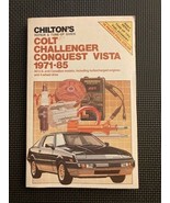 Chilton&#39;s Colt Challenger Conquest Vista 1971-85 Repair Manual - £4.27 GBP