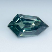 Natural Teal Sapphire | Freeform Cut | 0.98 Carat | 7.75x4.54 mm | Loose Sapphir - £503.59 GBP