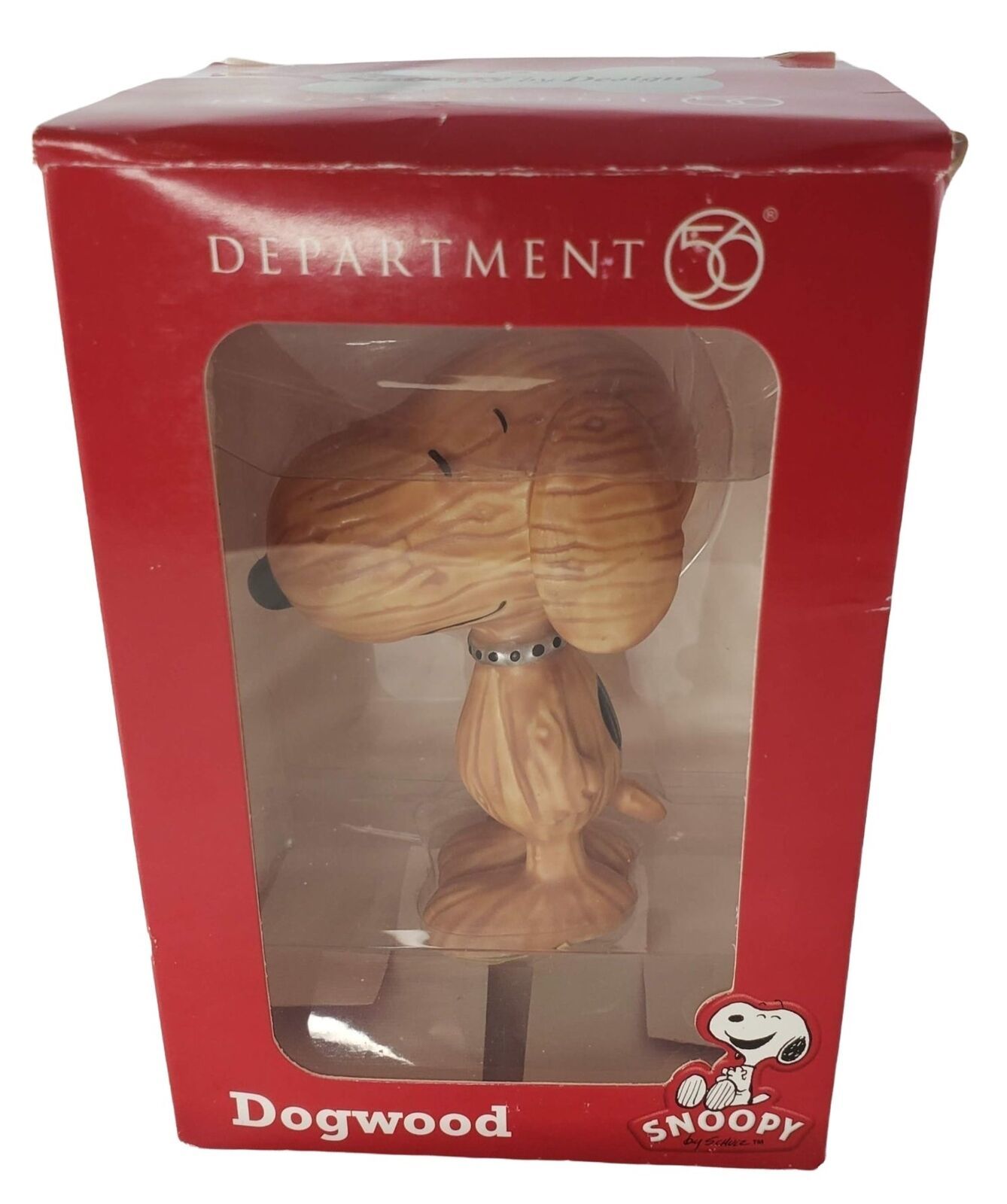 Department 56 Peanuts Snoopy By Design Dogwood Porcelain Figurine 2013 Series - $99.00