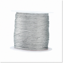 100m/Roll High-Quality 0.2mm Silver Metallic Cord - Braided Beading Thre... - £23.71 GBP