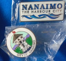 2 NEW Nanaimo BC Lapel Hat Pin Collector HBC BASTION Fort Souvenir BRAND... - $285.10 MXN