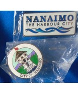 2 NEW Nanaimo BC Lapel Hat Pin Collector HBC BASTION Fort Souvenir BRAND... - $285.10 MXN