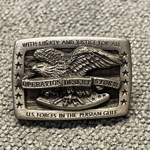 Operation Desert Storm With Light And Justice For All Patriotic Troops P... - $9.89
