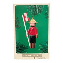 1984 Hallmark Keepsake Ornament Clothespin Soldier Royal Mountie 3rd of 3 - $11.49