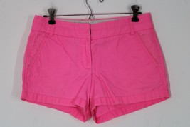 J Crew Factory 2 Neon Pink Broken In 3&quot; Chino Shorts 36234 - £13.44 GBP