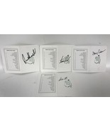 PGA Golf Legends Signed Autographed Lot of (4) Augusta National Score Cards - $27.87 CAD