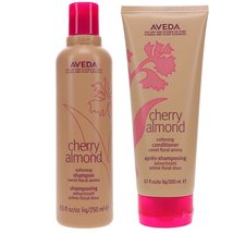 Aveda Cherry Almond Softening Shampoo &amp; Conditioner Duo 8.5 oz - £39.41 GBP