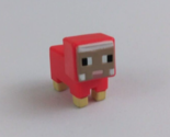 Mattel Minecraft Mystery Mini Figure Series 1 Dyed Red Sheep Mini Figure - $9.69