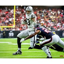 Darren Waller Autographed LV Raiders 16x20 Photo Inscriptagraphs COA Sig... - £86.36 GBP