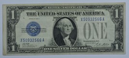 1928 A Series US silver certificate about uncirculated AU  Funny back - $40.00