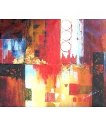 Original &amp; Signed large abstract art painting by K. Hillman - $961.99