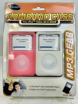 Ipod Armband Gym Case~Pink/White - $8.90