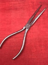 Vintage SOLINGEN Cutlery 3.25&quot; Long Nose Chrome Pliers with Side Cutters Germany - £31.43 GBP