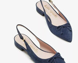 Kate Spade New York Women&#39;s Veronica Flat Ballet,Veronica Flats 5M NAVY - $79.15