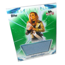 Topps WWE Women&#39;s Division 2021 BECKY LYNCH WrestleMania Mat Relic Card 47/50 - $24.74