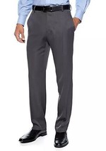 Kenneth Cole Reaction Classic Medium Gray Performance Dress Pants NEW 38 X 34 - £38.53 GBP