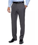 Kenneth Cole Reaction Classic Medium Gray Performance Dress Pants NEW 38... - $48.21