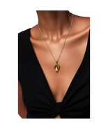 Michael Michaud Golden Pear Pendant Necklace - $64.35
