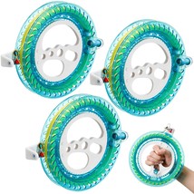 3 Pieces Kite Reel And Kite String With Reel 7 Inches Dia Kite String Winder Gri - £34.79 GBP