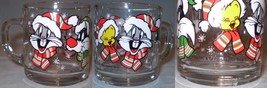 Warner Bros. Glass Mug Christmas - $6.50