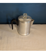 Vtg Century Aluminum Ware Small Camping 5 Cup Coffee Pot Percolator USA ... - £18.99 GBP