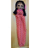 Grocery Sack Bag Saver Keeper Holder Native American Girl Handmade Valen... - $41.14 CAD