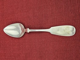 Antique A.F. Otto Coin Silver Teaspoon 6 Inch Long Stamped - $29.40