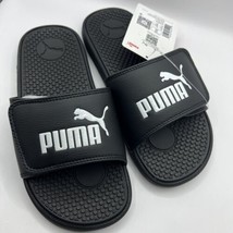 PUMA Unisex-Youth Cool Cat V Jr Hook and Loop Slides Size 4 - £27.47 GBP