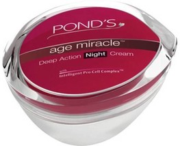 Pond&#39;s Age Miracle 50gm Night Cream Deep Action Night Cream with Free Shipping - £25.13 GBP