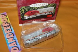 Hallmark Keepsake Santa Fe F3 Diesel Locomotive Lionel Train Holiday Ornament 97 - £15.81 GBP