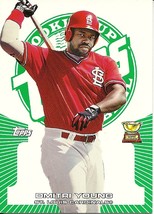 2005 Topps Rookie Cup Green Dimitri Young 104 Cardinals - £1.57 GBP