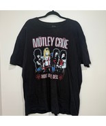 Motley Crue Shout At The Devil Graphic Print Band Tee T-Shirt 2XL - $30.39 CAD